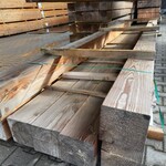 7x Douglas Balken Geschaafd, 190x190mm, lengte 500cm